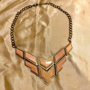 Charlotte Russe Pink Statement Necklace